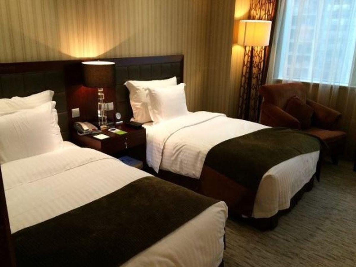 Wuhan Jin Jiang International Hotel Exterior foto